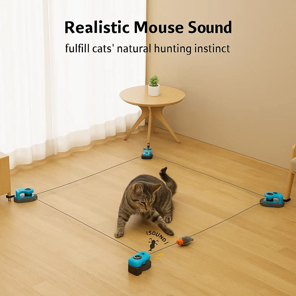 FeatherRun Cat Toy