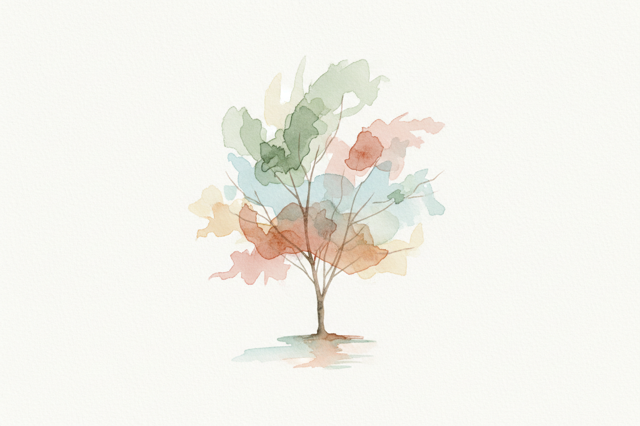 Watercolor Tree